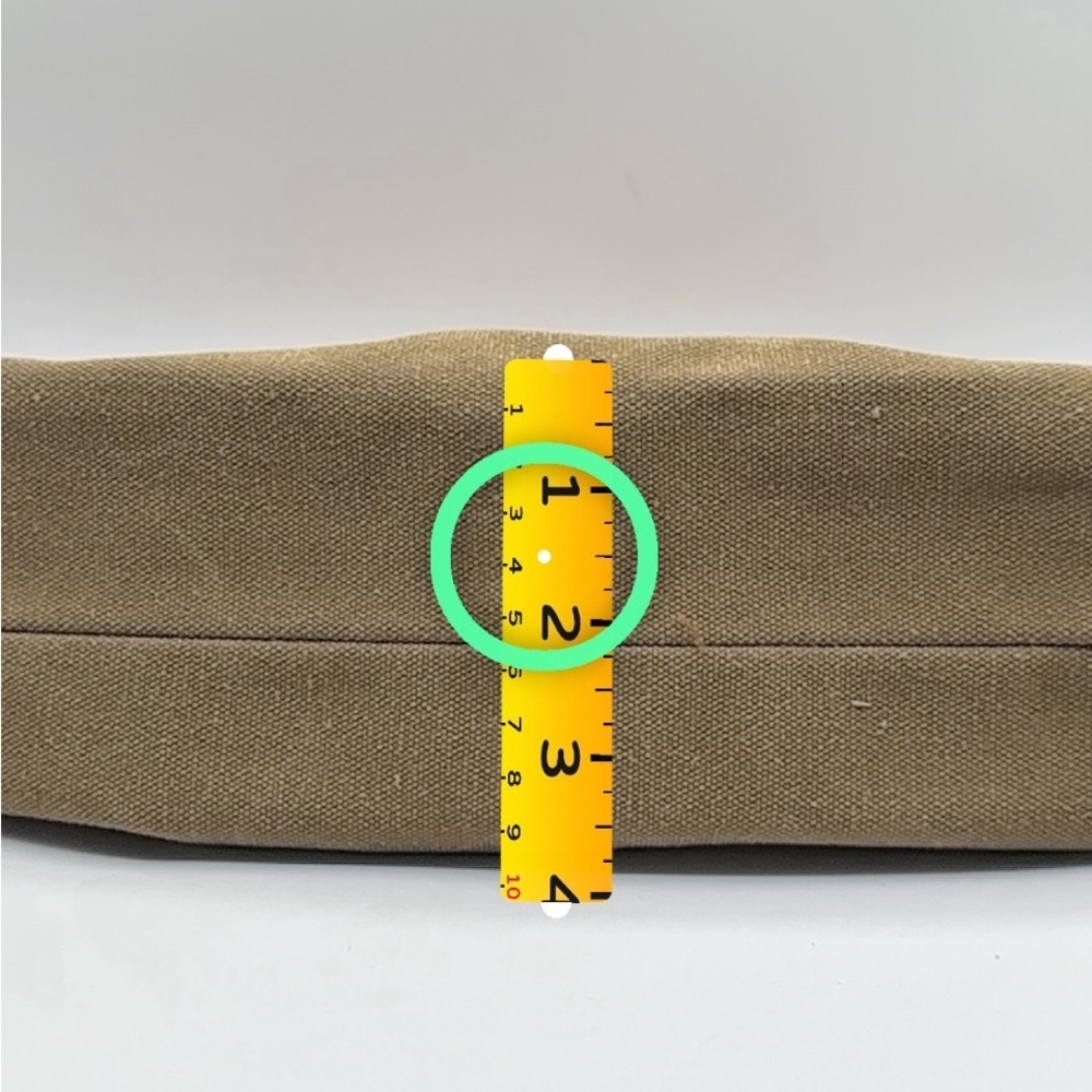 Generic Paris Canvas Tote Bag, Canvas & Faux Leather, Approx. 12 x 15 x 4 in - Picture 9 of 10